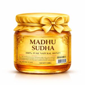 madhu sudha 100% pure natural honey – 450g